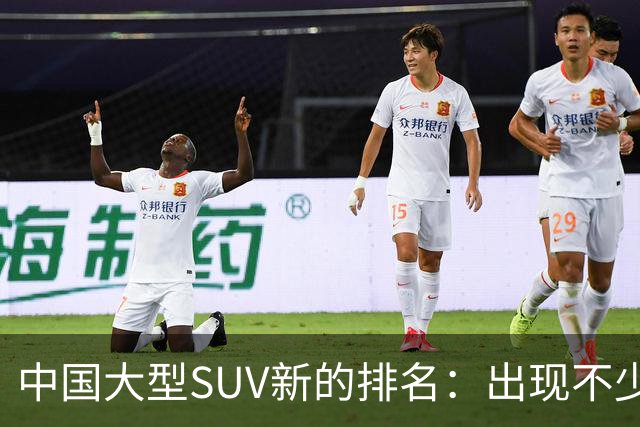 中国大型SUV新的排名：出现不少新面孔，月冠军零售量破1万台